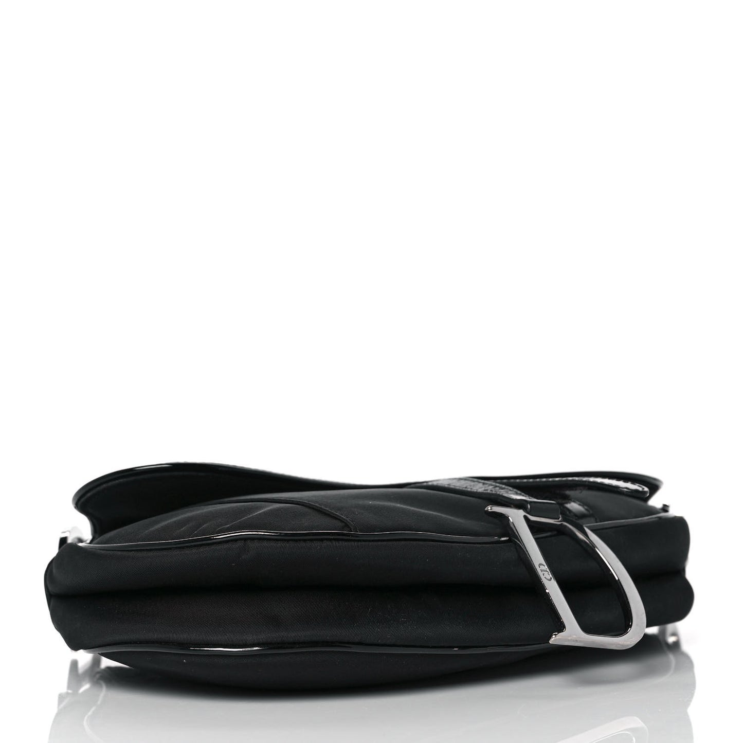 Nylon Saddle Bag Black