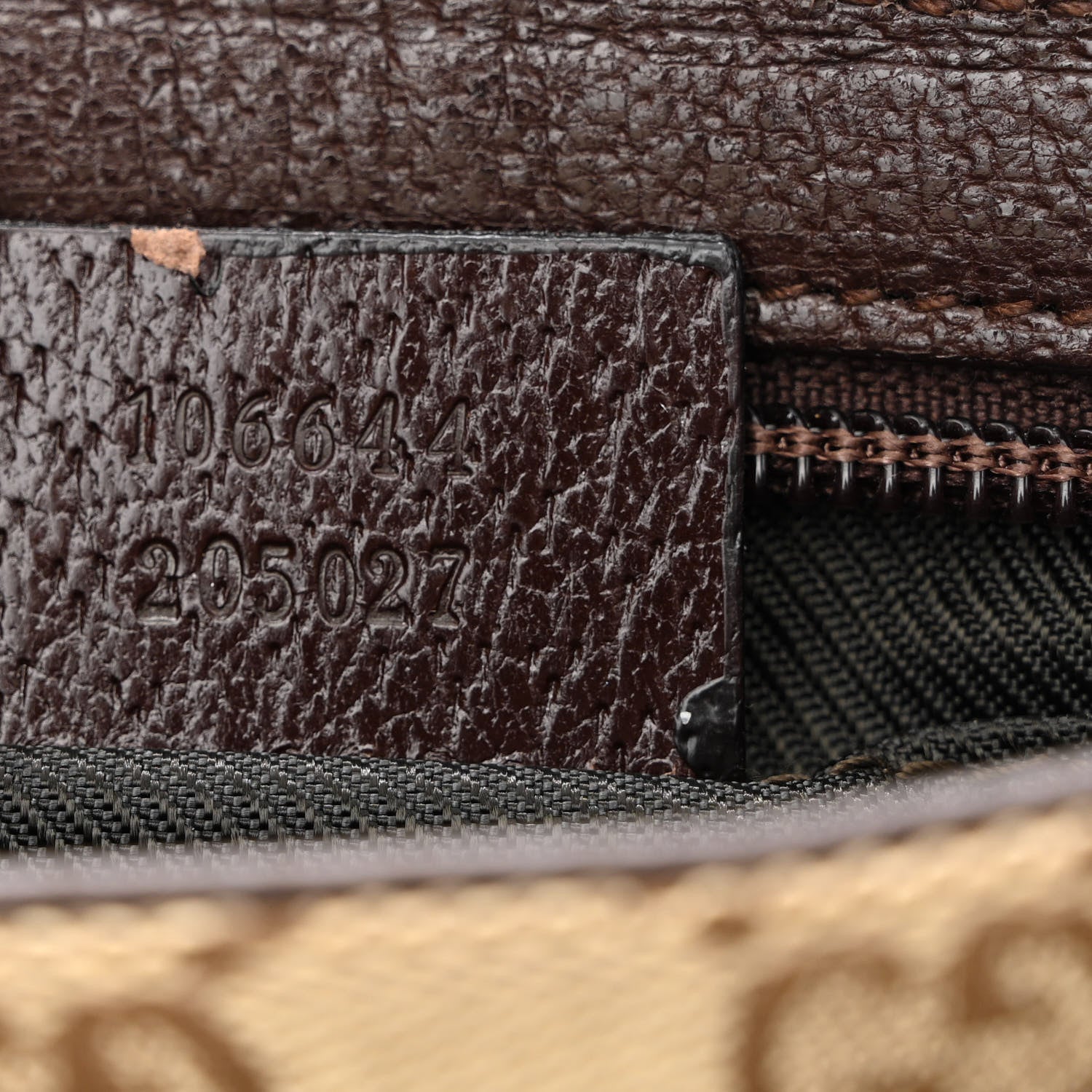 Gucci Monogram Shoulder Bag Dark Brown 7 of 11