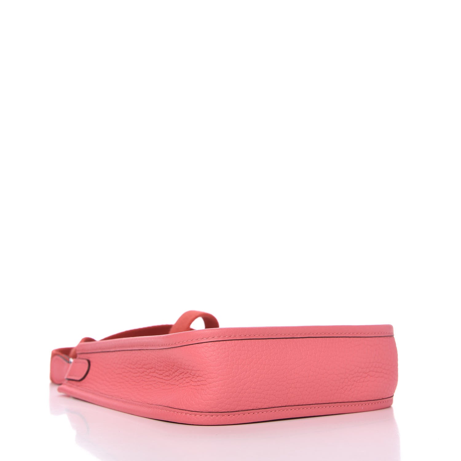 Hermes Taurillon Clemence Amazone Evelyne TPM Rose Azalee Rouge Pivoine 4 of 10