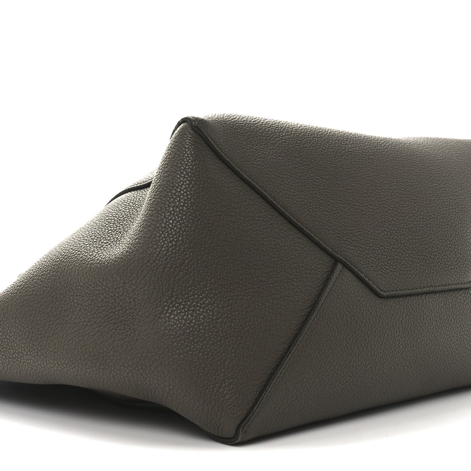 Celine Soft Grained Calfskin Small Belt Cabas Phantom Taupe 4 of 10