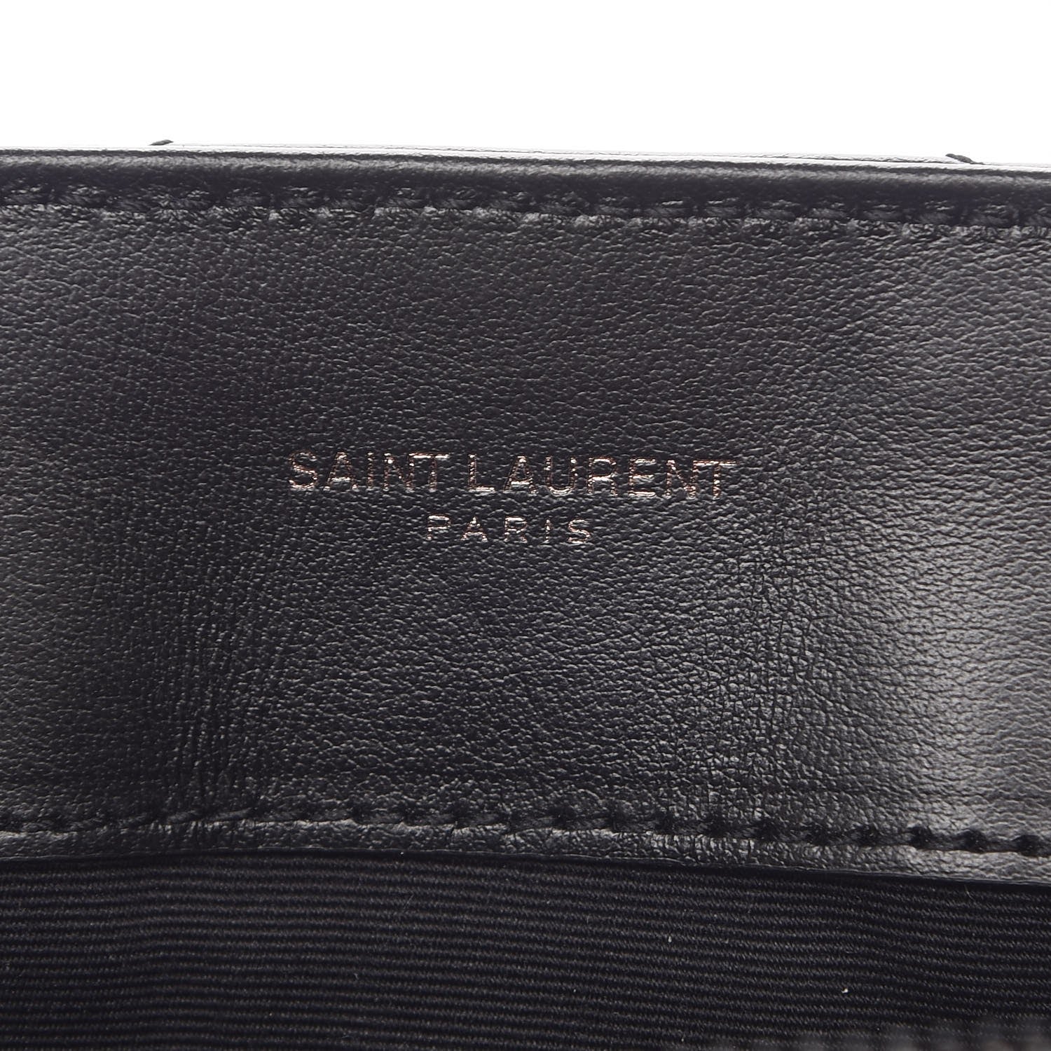 Saint Laurent Calfskin Y Quilted Monogram Medium Loulou Chain Satchel Black 7 of 10