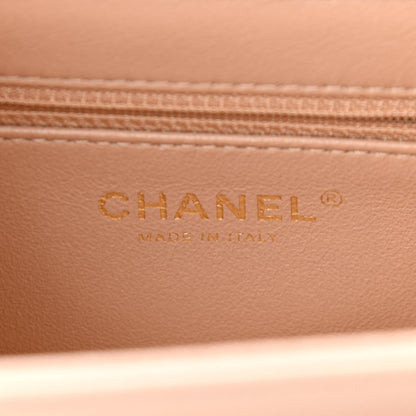 Chanel Caviar Quilted Small Business Affinity Flap Beige 6 of 10