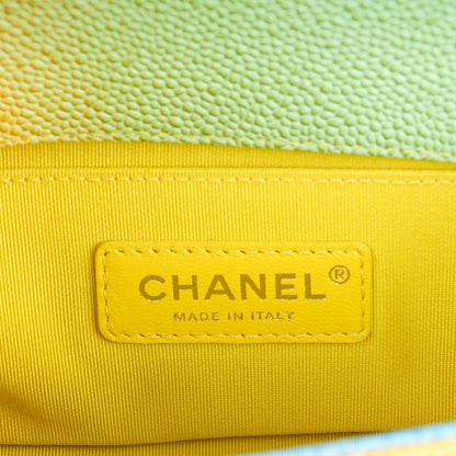 Chanel Caviar Quilted Small Cuba Rainbow Boy Flap Multicolor 6 of 7
