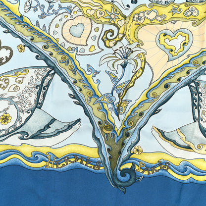 Hermes Silk De Tout Coeur Scarf 90 2 of 3