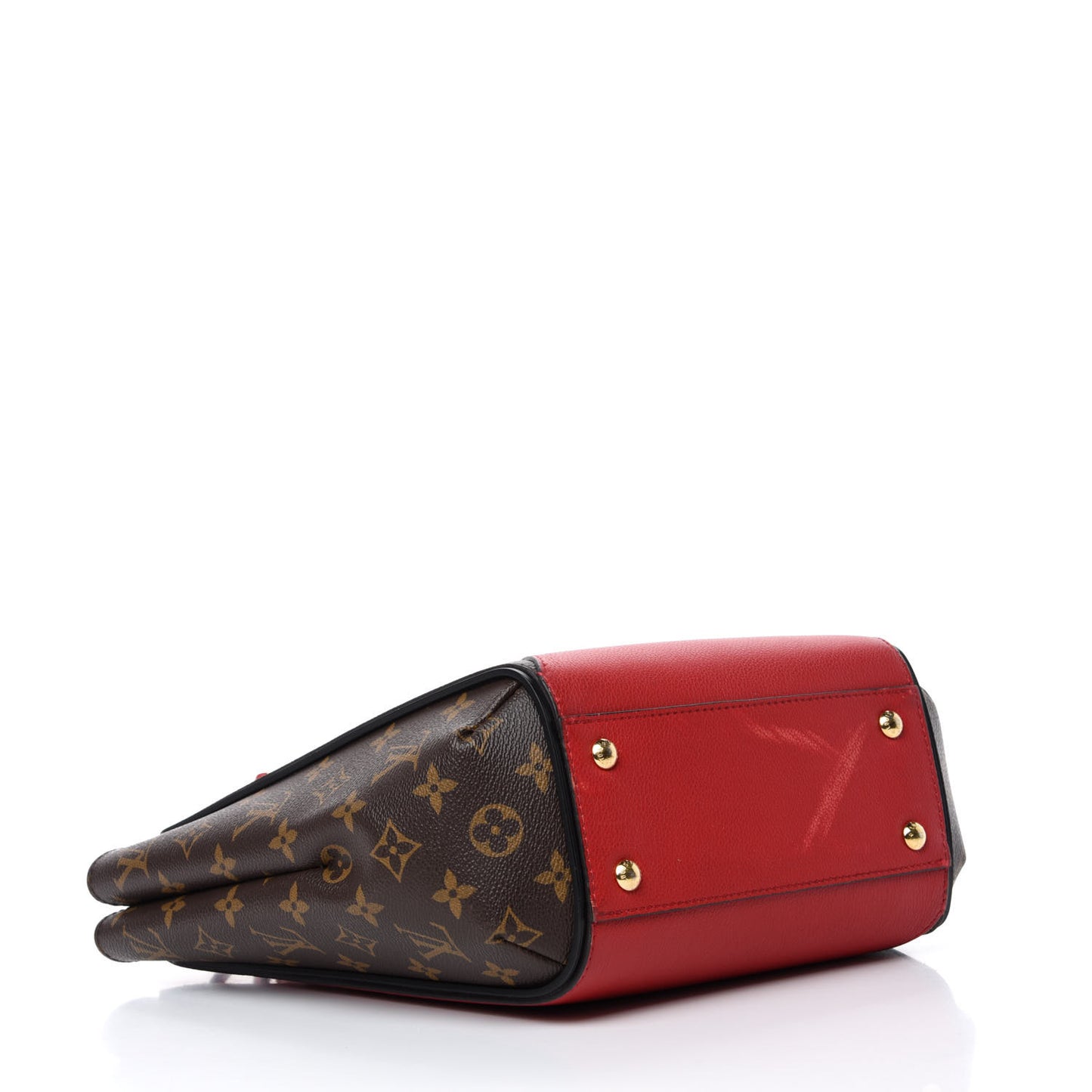 Calfskin Monogram Kimono Tote PM Cherry