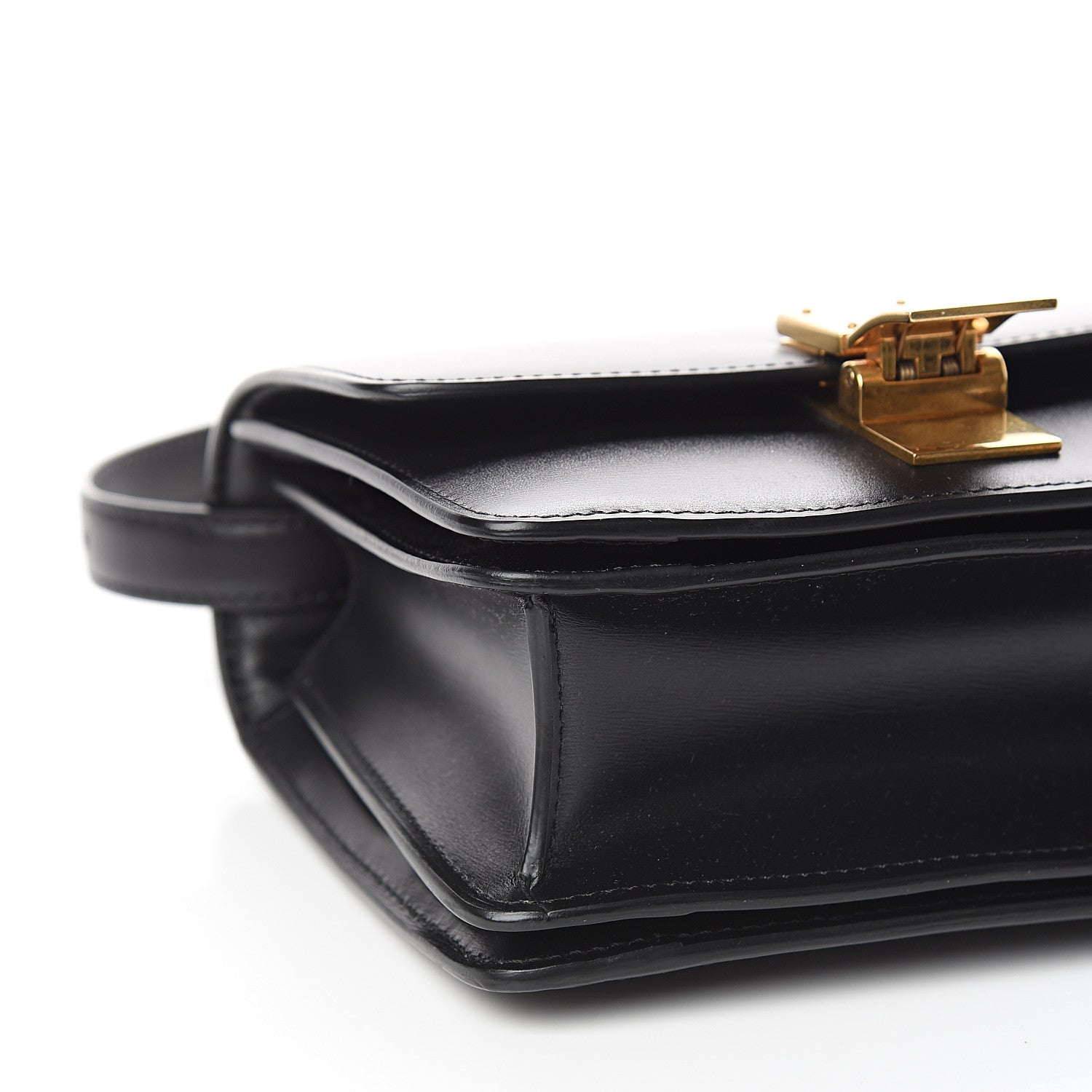 Celine Box Calfskin Small Classic Box Flap Bag Black 7 of 10
