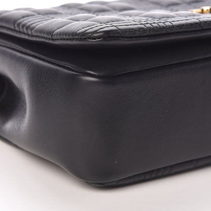 Burberry Lambskin Quilted Lola Bag Black 9 of 13