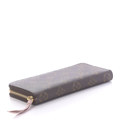 Louis Vuitton Monogram Clemence Wallet Rose Ballerine 4 of 8