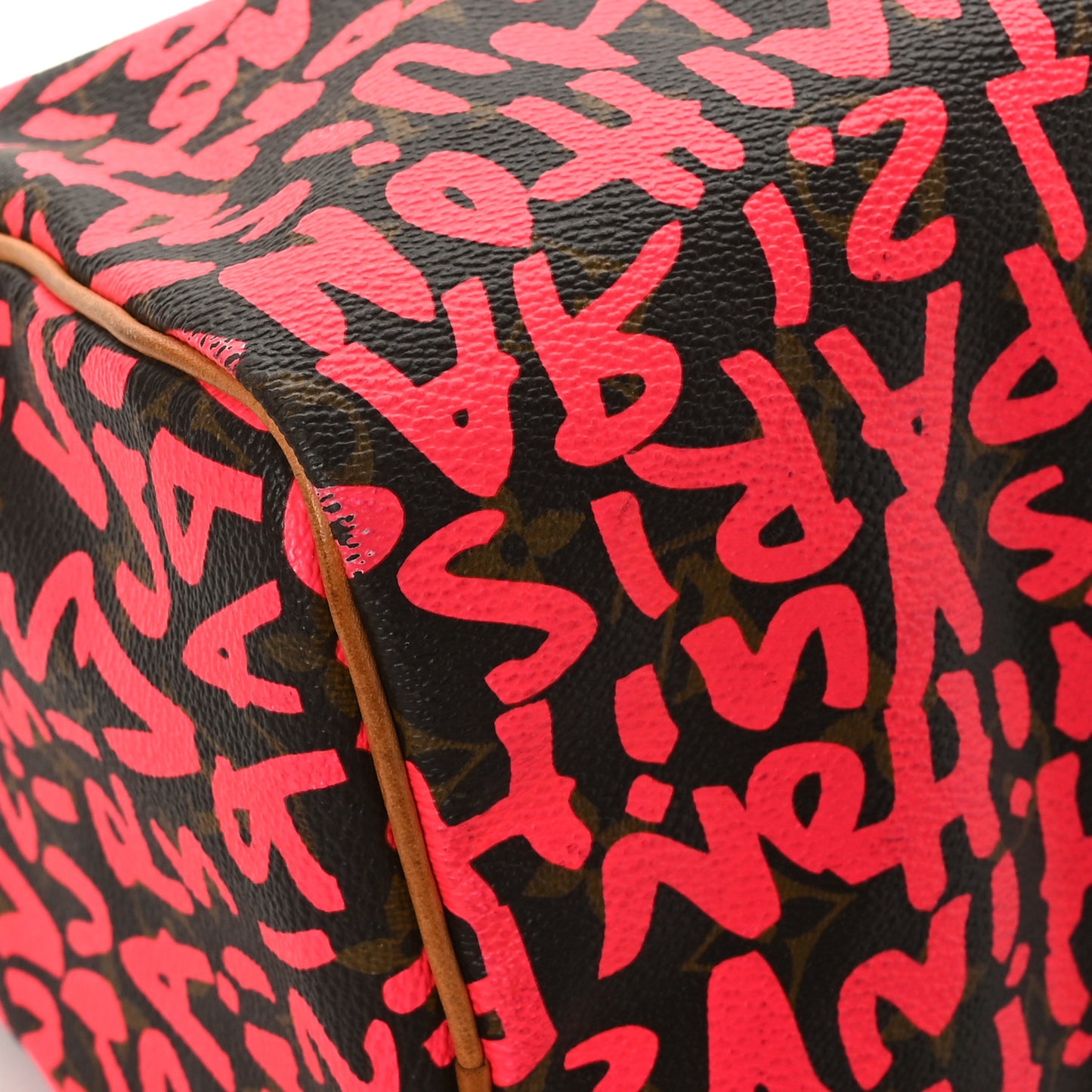 Monogram Graffiti Speedy 30 Fuchsia