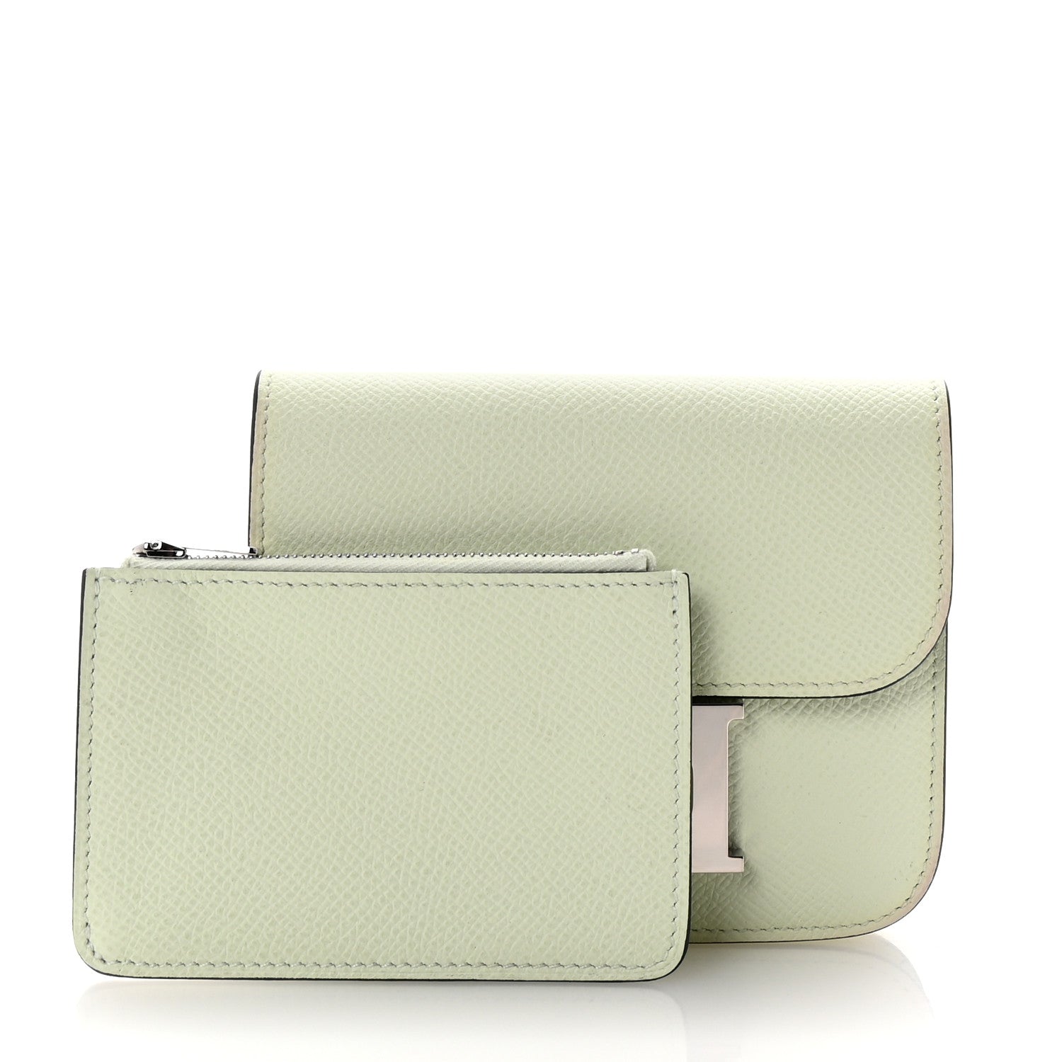Hermes Epsom Constance Slim Wallet Vert Fizz 2 of 8
