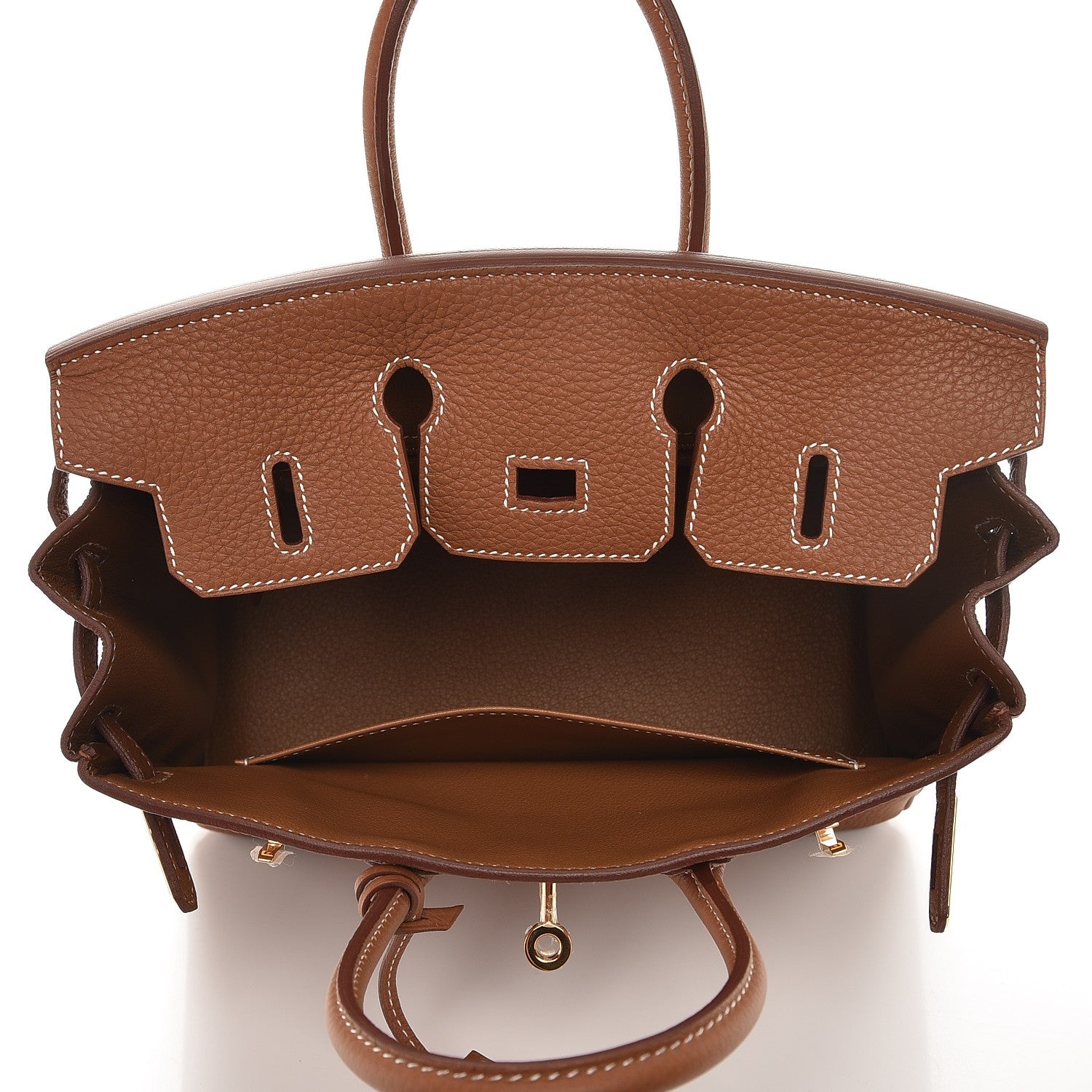 Hermes Togo Birkin 25 Gold 27 of 34