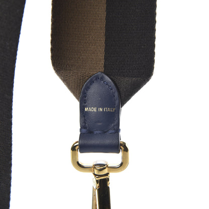Fendi X FILA Canvas Calfskin Mania Strap You Brown 4 of 6