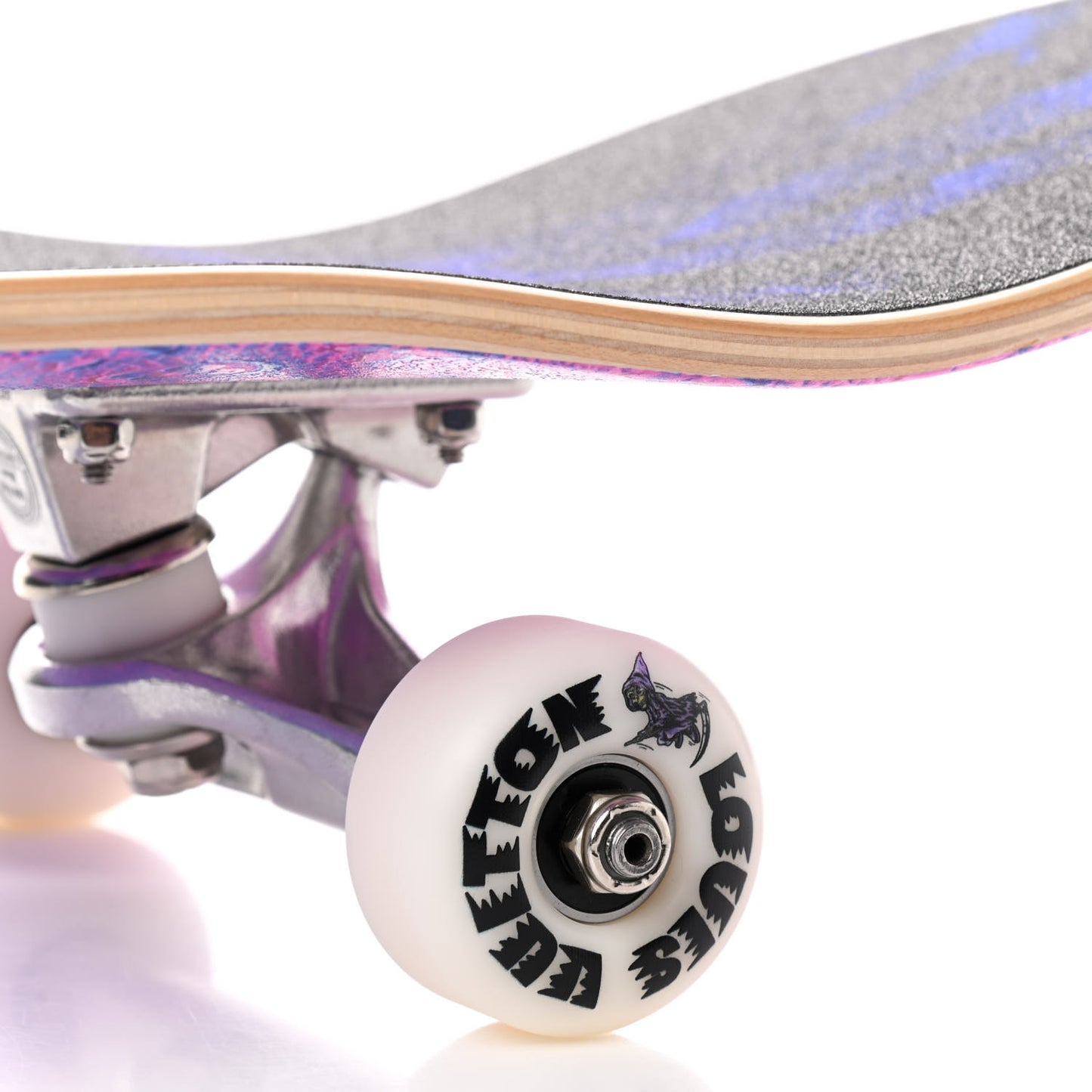 Monogram Illusion Wood Skateboard Multicolor