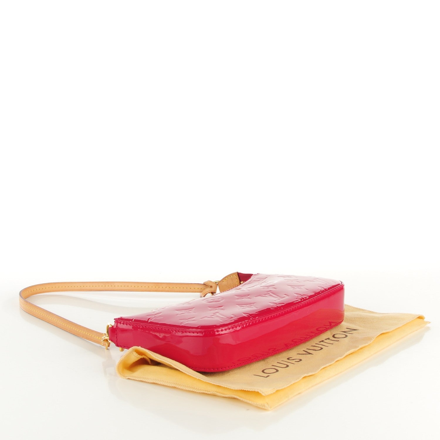 Louis Vuitton Vernis Pochette Accessories NM Rose Indien 4 of 7