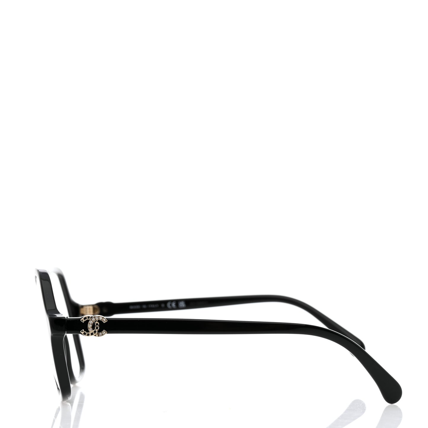 Acetate CC Eyeglasses 3421-B Black