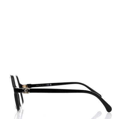 Chanel Acetate CC Eyeglasses 3421-B Black 3 of 7