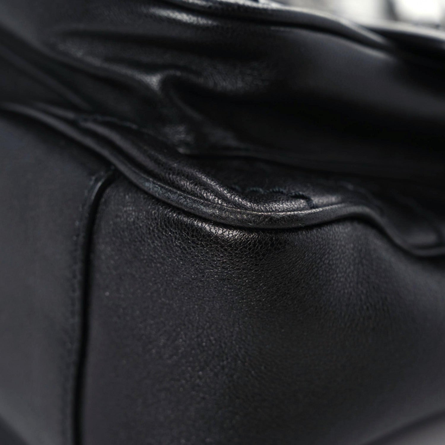 Saint Laurent Calfskin Matelasse Monogram Studded Stardust Medium Niki Chain Satchel Black 6 of 12