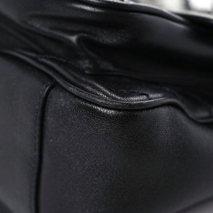 Saint Laurent Calfskin Matelasse Monogram Studded Stardust Medium Niki Chain Satchel Black 6 of 12