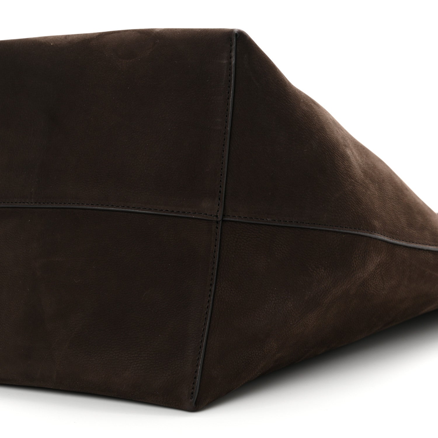 The Row Nubuck Large N/S Park Tote Wood Brown 10 of 10
