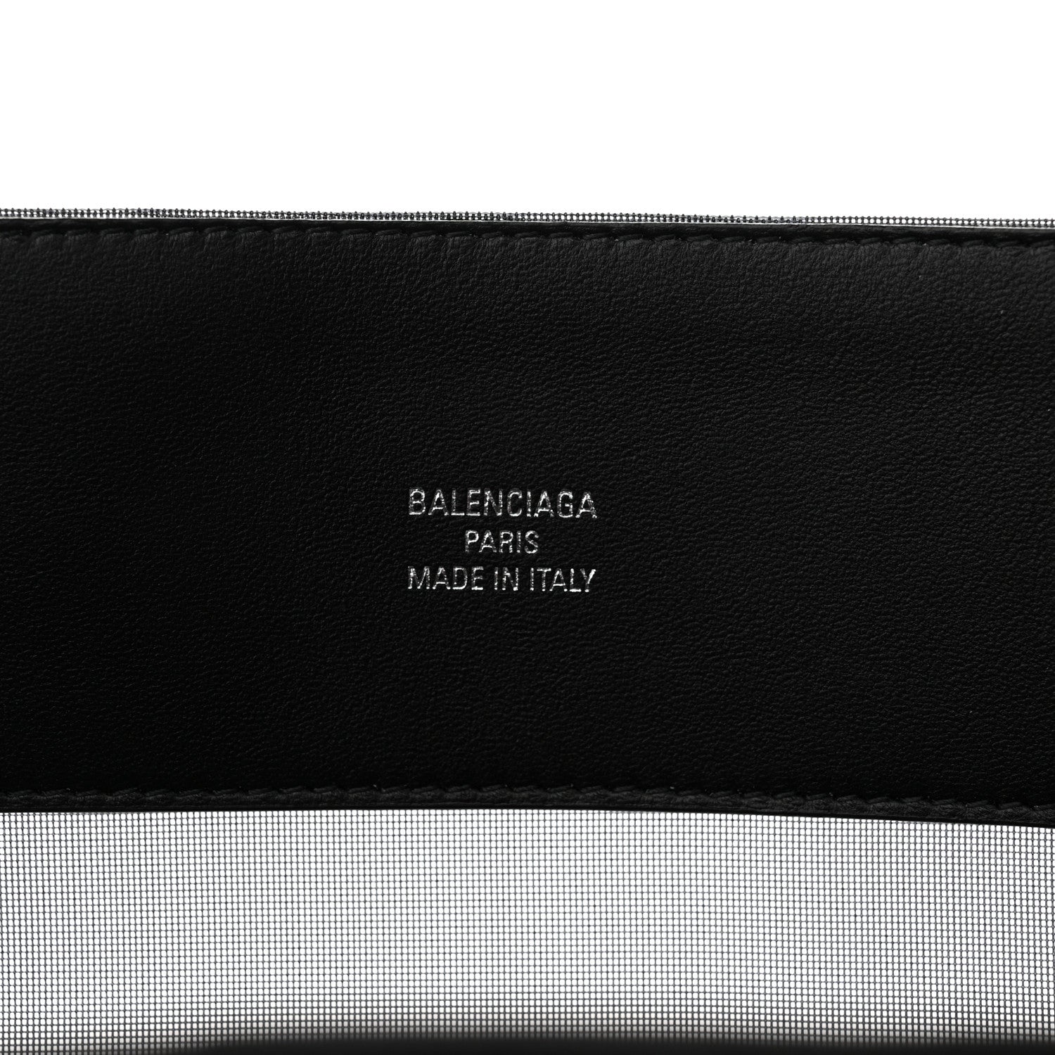 Balenciaga Mesh Large Duty Free Tote Black 7 of 10