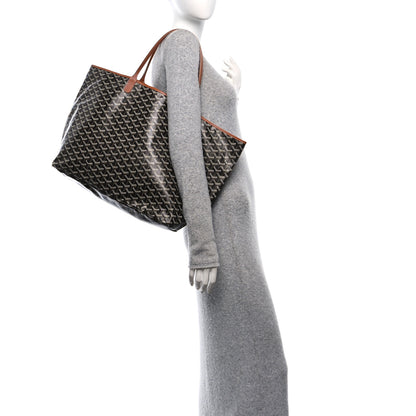 Goyard Goyardine Saint Louis GM Black Gold 2 of 11