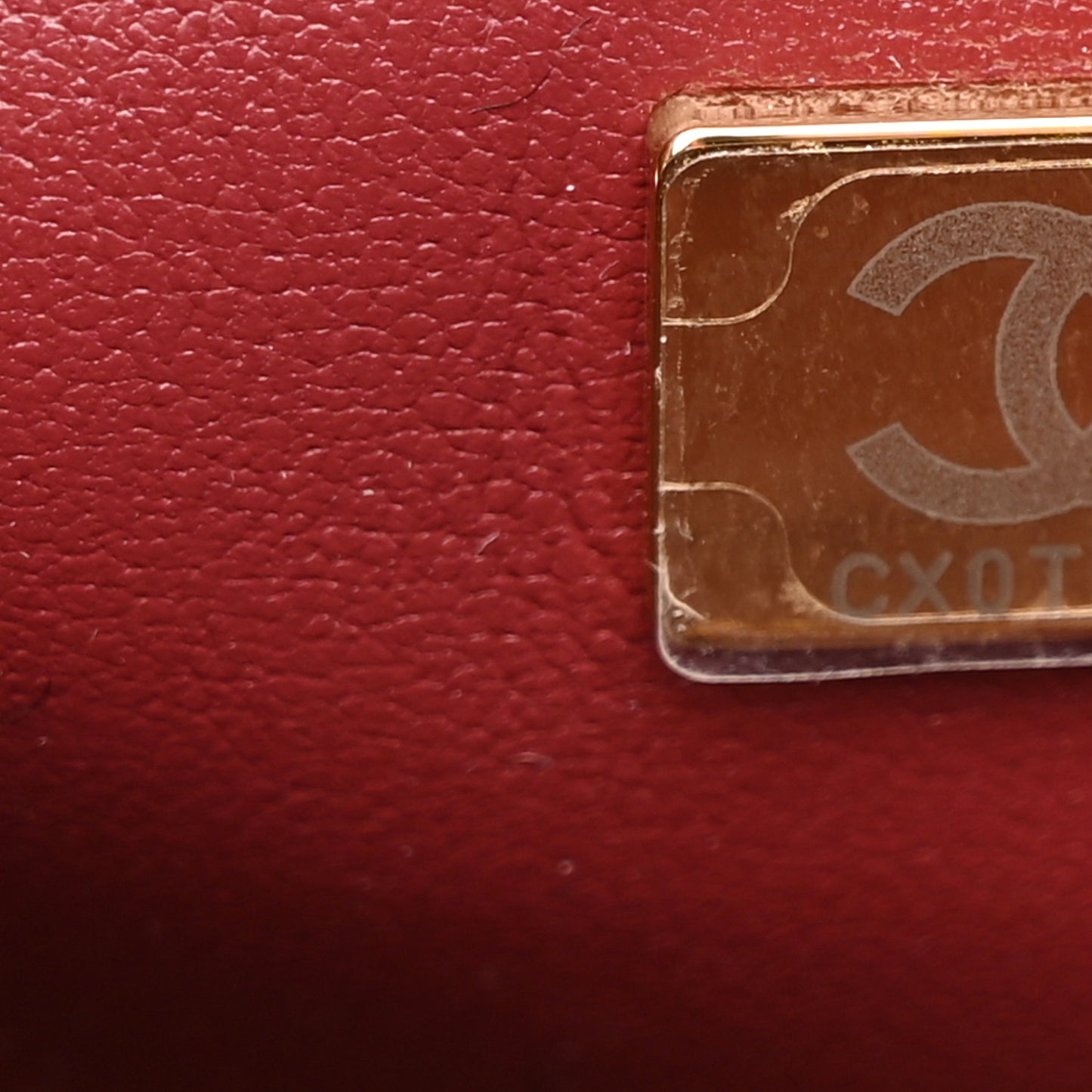 Lambskin Quilted CC In Love Heart Bag Black