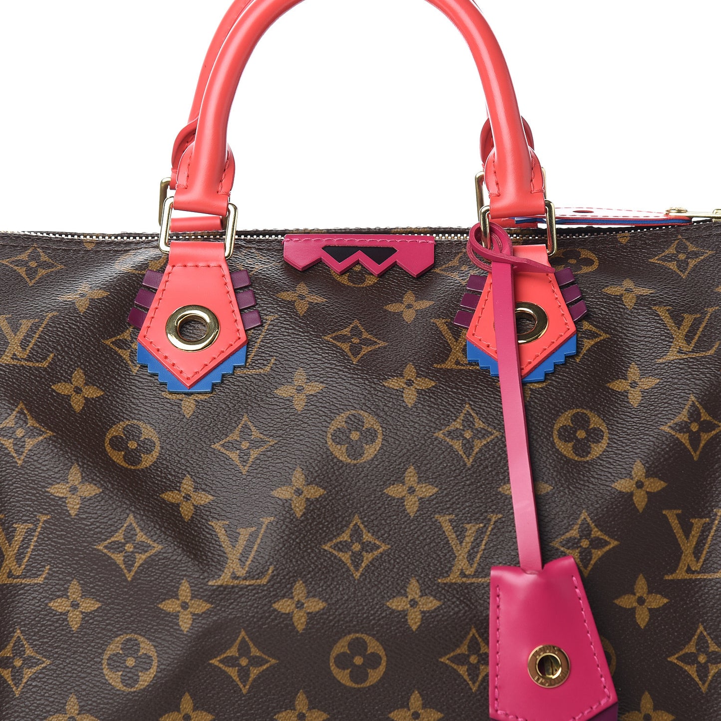 Monogram Totem Speedy 30 Flamingo