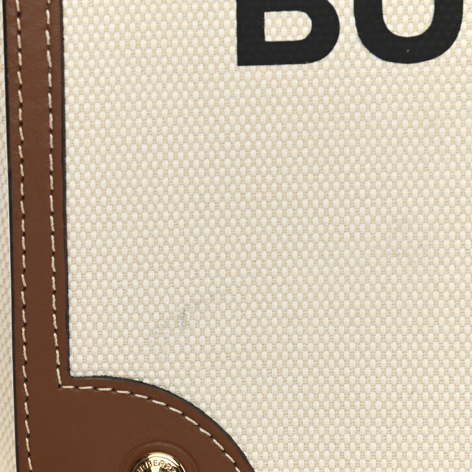 Burberry Canvas Horseferry Print Note Crossbody Bag Natural Tan 11 of 12
