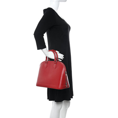 Louis Vuitton Epi Alma PM Carmine 2 of 8