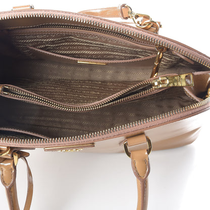 Prada Saffiano Vernice Medium Promenade Tote Cammeo 5 of 9