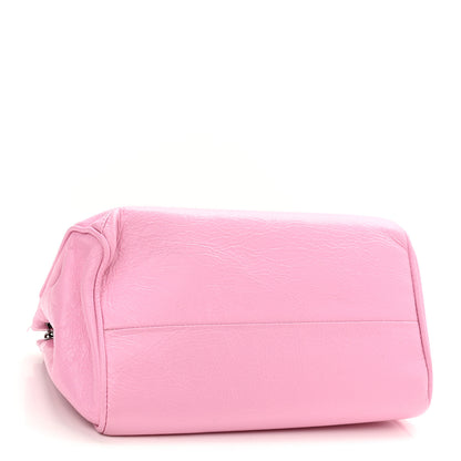 Chanel Glazed Calfskin Quilted Accordion Flap Pink 3 of 10