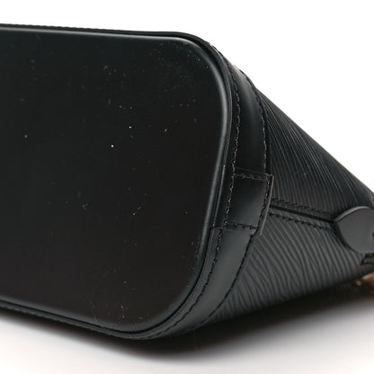 Louis Vuitton Epi Alma Mini Black 9 of 9