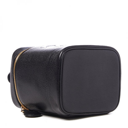 Chanel Caviar Cosmetic Vanity Bag Black 3 of 10