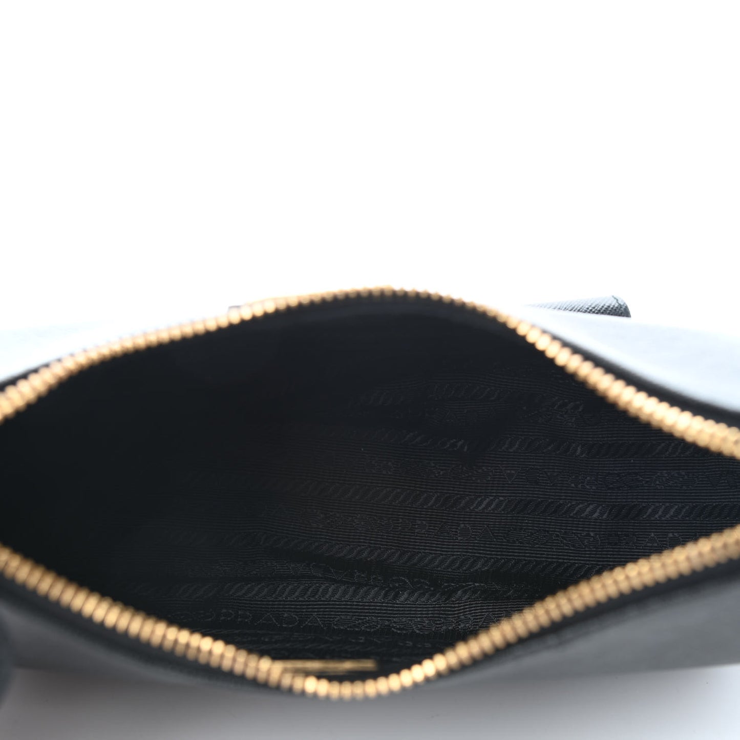 Saffiano Lux Re-Edition 2005 Shoulder Bag Black