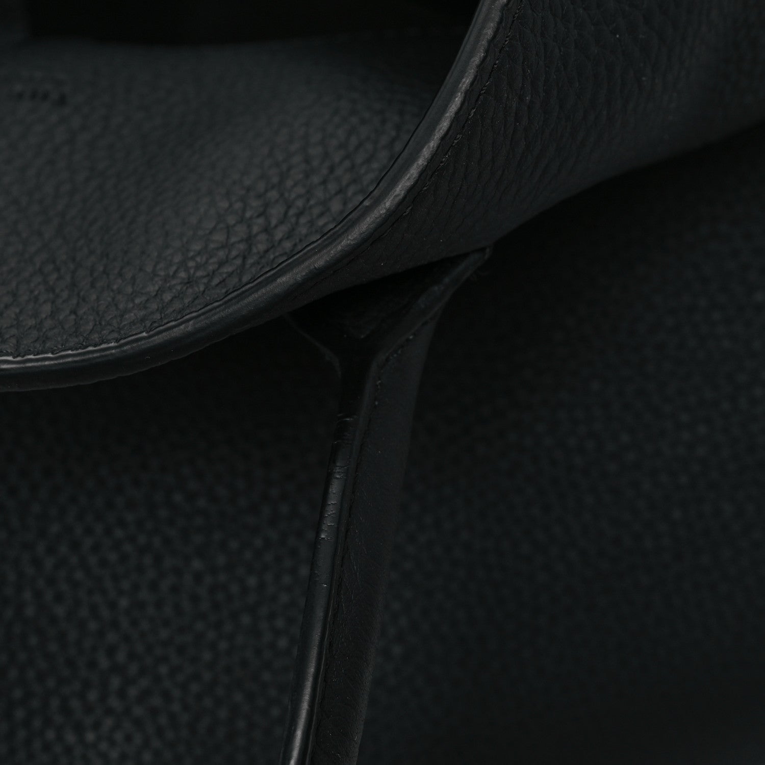 The Row Matte Grained Calfskin Soft Margaux 15 Black 12 of 12