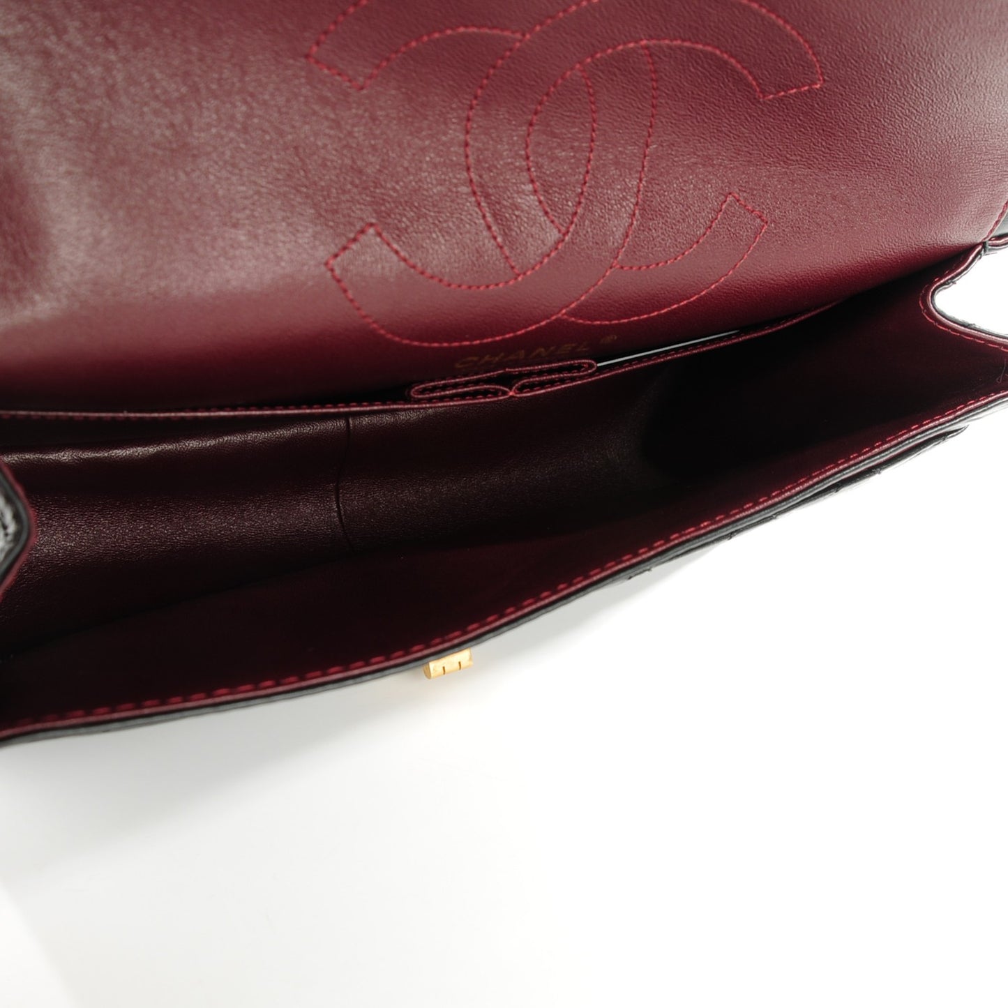 Aged Calfskin Quilted 2.55 Reissue 226 Flap Black