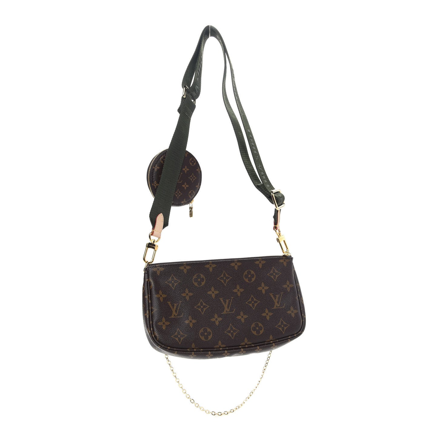 Monogram Multi Pochette Accessories Kaki