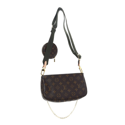 Louis Vuitton Monogram Multi Pochette Accessories Kaki 3 of 8