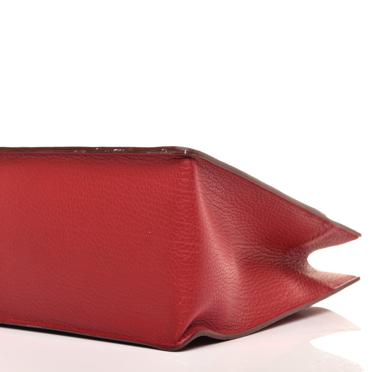 Togo White Bus 40 Rouge Casaque