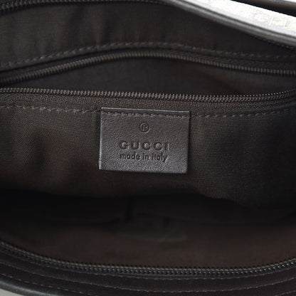 Gucci GG Plus Monogram Medium Flat Messenger Bag Dark Brown 6 of 16