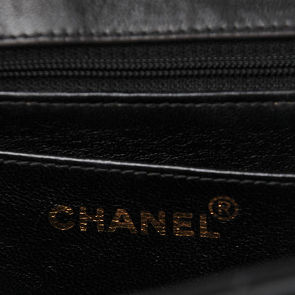 Chanel Patent Quilted Jumbo Flap Black 5 of 8