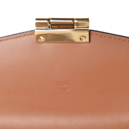MCM Visetos Large Patricia Wallet On Chain Cognac 6 of 10