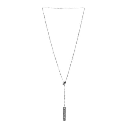 Cartier 18K White Gold LOVE Lariat Necklace 3 of 6