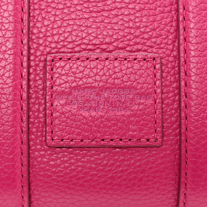 Marc Jacobs Grained Calfskin Mini The Tote Bag Lipstick Pink 8 of 10