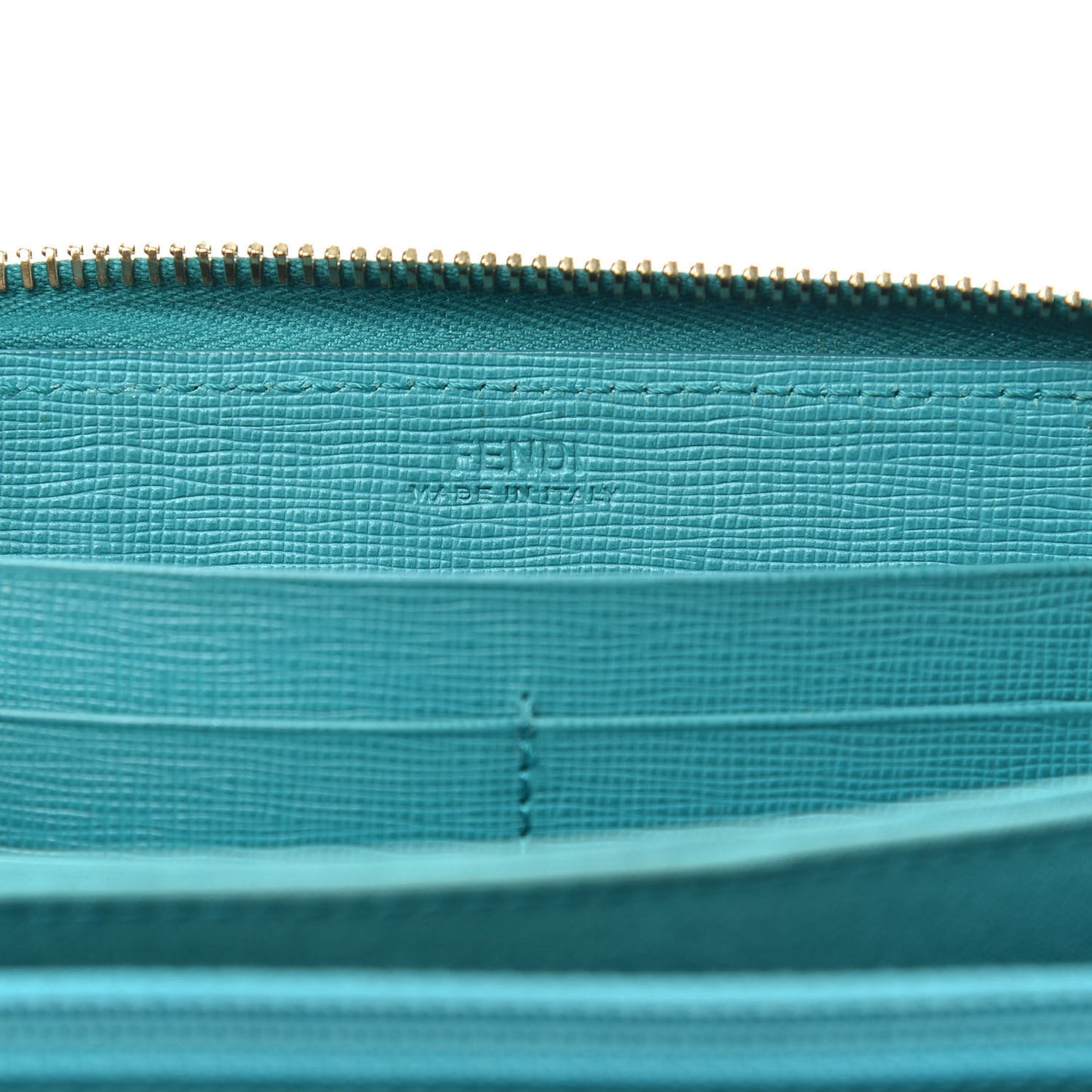Zucca Spalmati Vitello Elite Zip Around Wallet Tobacco Lago