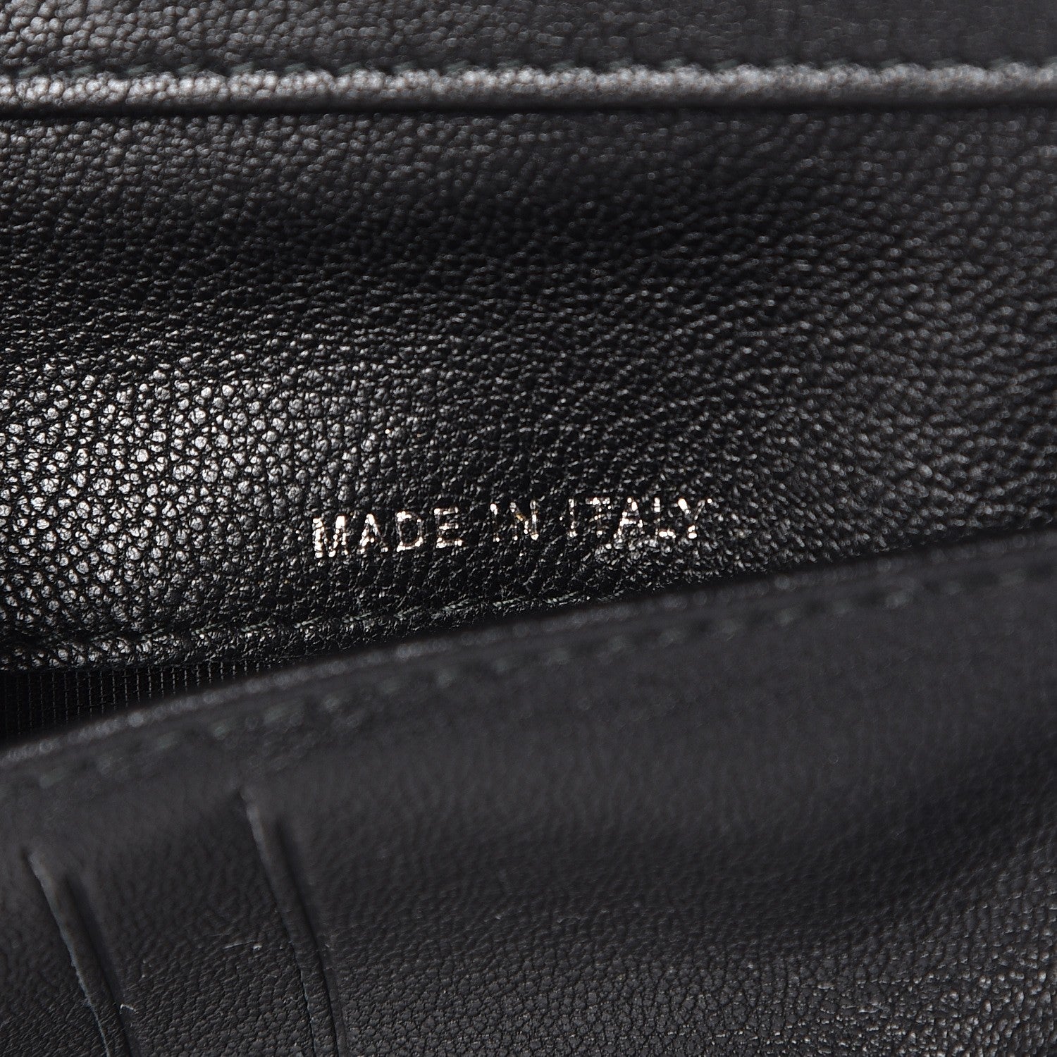 Chanel Lambskin Quilted Small Flap Wallet Black 7 of 9