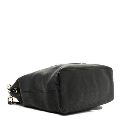 Gucci Pebbled Calfskin Large Soho Hobo Black 4 of 14