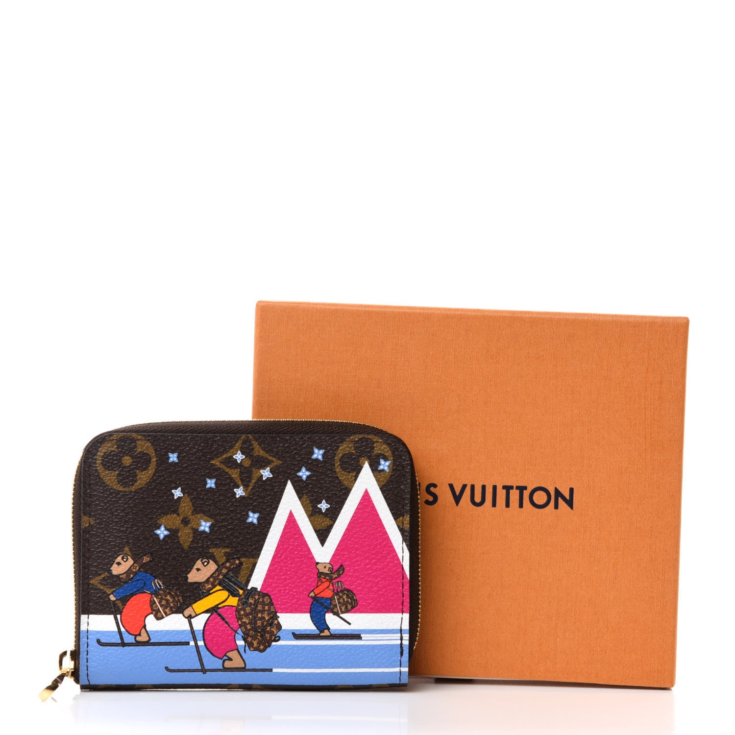 Louis Vuitton Monogram 2018 Christmas Animation Zippy Coin Purse 7 of 7