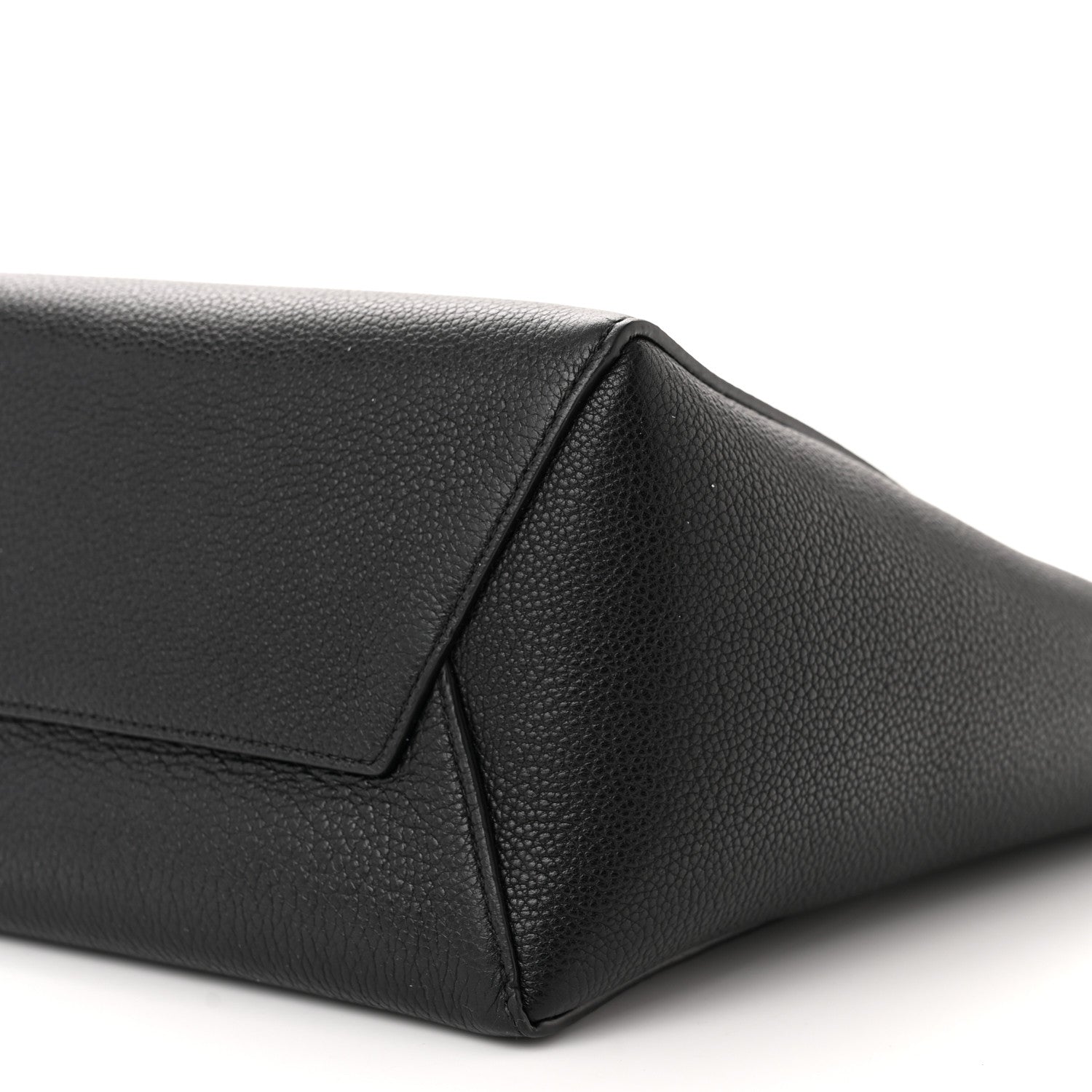 Celine Soft Grained Calfskin Small Sangle Bucket Bag Black 9 of 9