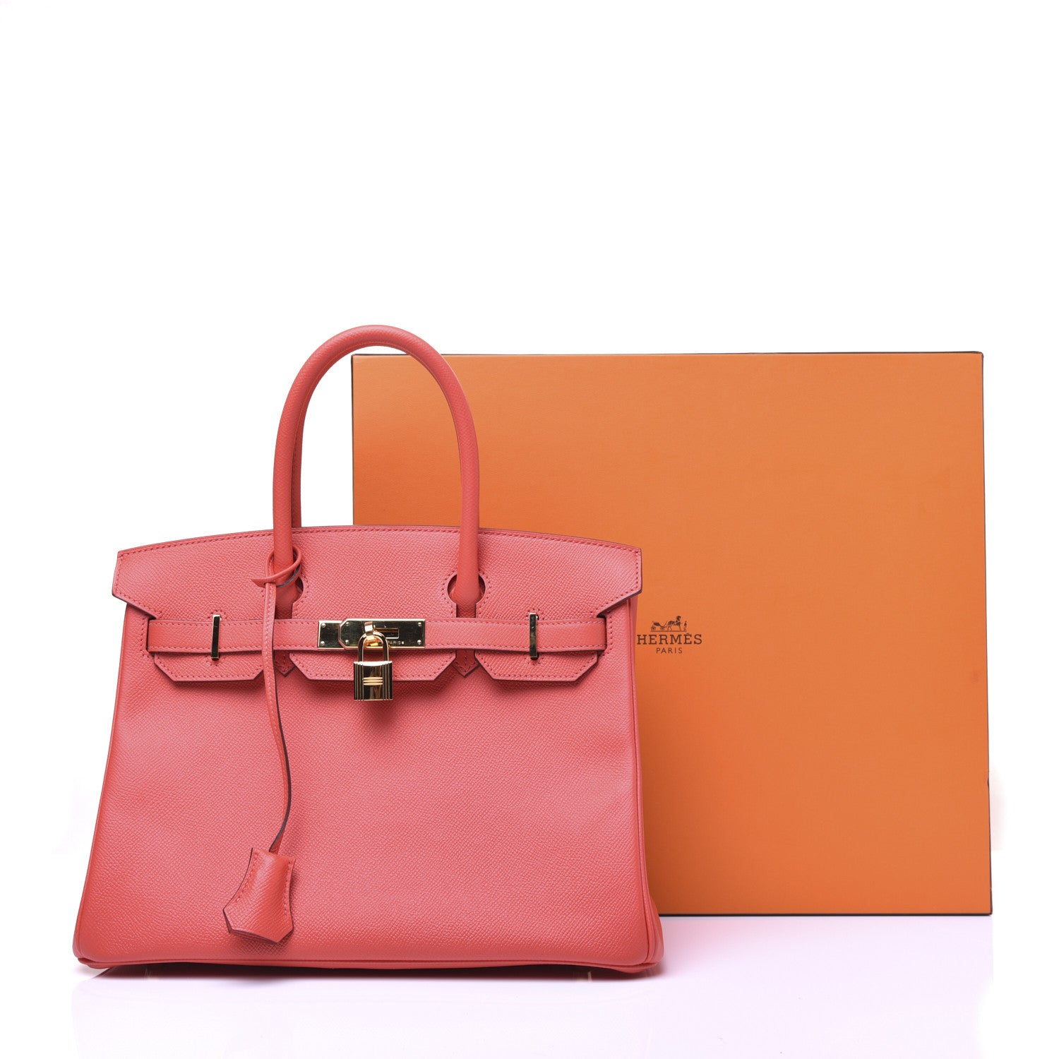 Hermes Epsom Birkin 30 Rose Jaipur 32 of 32